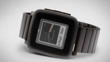 Pebble Time Steel 